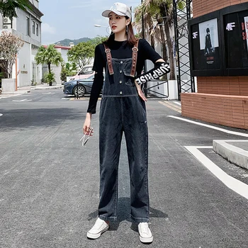 XS-2XL New Vintage Jeans for Women Loose High Waist Denim Bib Pants Cotton Autumn Jeans Fashion Denim Jumpsuit Female Overalls
XS-2XL New Vintage Jeans for Women Loose High Waist Denim Bib Pants Cotton Autumn Jeans Fashion Denim Jumpsuit Female Overalls