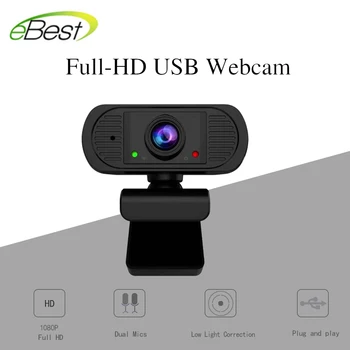 Full-HD Webcam 1080P USB Camera Rotatable Video Recording Web Camera with Dual Microphone WebCamera For PC Computer
Full-HD Webcam 1080P USB Camera Rotatable Video Recording Web Camera with Dual Microphone WebCamera For PC Computer