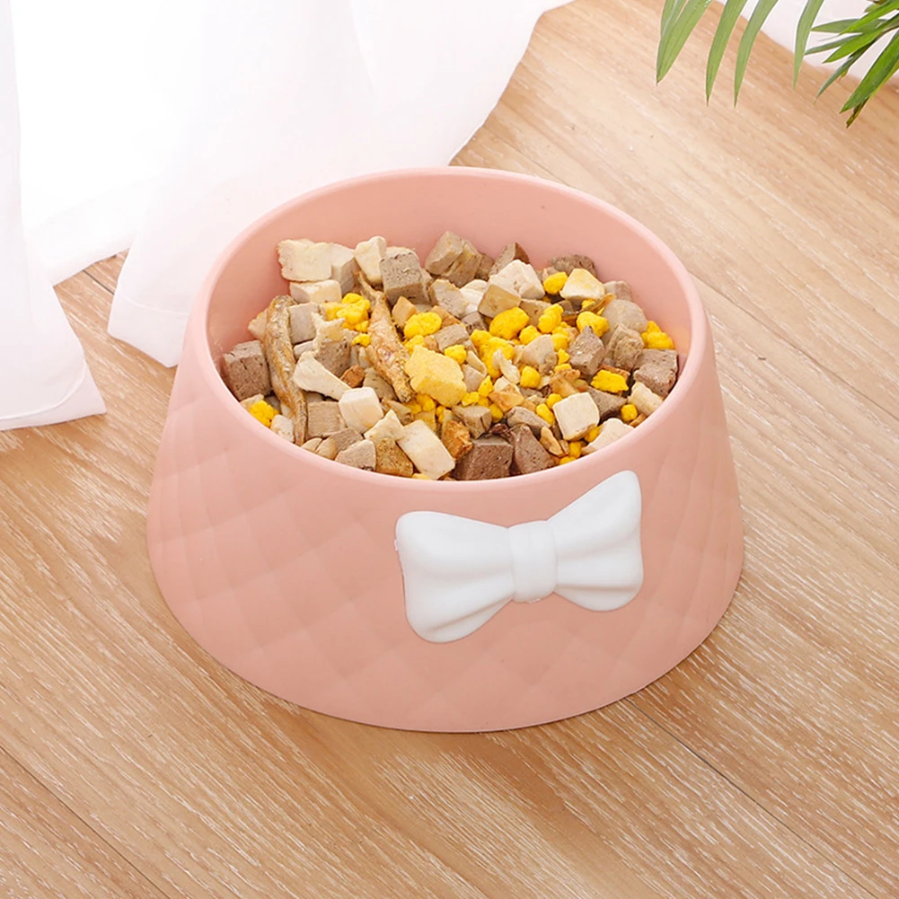 Cute Appearance Smooth And Easy To Clean Pet Dog Feeding Food Bowls Puppy Lovely Bowknot Feeder Dish Bow Cat Bowl 
Cute Appearance Smooth And Easy To Clean Pet Dog Feeding Food Bowls Puppy Lovely Bowknot Feeder Dish Bow Cat Bowl