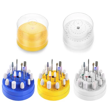 60Holes Nail Drill Bits Stand Holder Box Display Storage Container Tool With Cover Grinding Head Display Case Manicure Tool
60Holes Nail Drill Bits Stand Holder Box Display Storage Container Tool With Cover Grinding Head Display Case Manicure Tool
