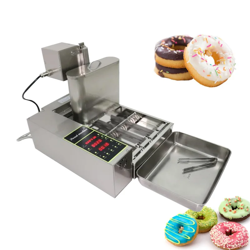 Mini Donut Making Machine Stainless Steel Mini 4 Rows Fried Donut Machine 220V/110V Food Processor
Mini Donut Making Machine Stainless Steel Mini 4 Rows Fried Donut Machine 220V/110V Food Processor