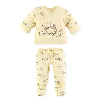 3pcs Baby Clothing Sets Comfortable Suit Warm Cotton Padded Jacket Coat Pants Trousers Thickening Clothes For 0-3M Newborn Baby
3pcs Baby Clothing Sets Comfortable Suit Warm Cotton Padded Jacket Coat Pants Trousers Thickening Clothes For 0-3M Newborn Baby