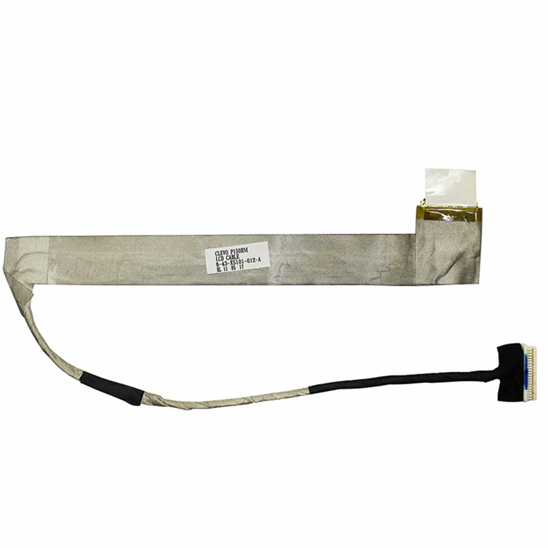 Гибкий видеоэкран для ноутбука CLEVO P150HM P150SM P150SMA P150HM, ЖК-светодиодный LVDS лента для показа, кабель 6-43-X5101-012-A
Гибкий видеоэкран для ноутбука CLEVO P150HM P150SM P150SMA P150HM, ЖК-светодиодный LVDS лента для показа, кабель 6-43-X5101-012-A