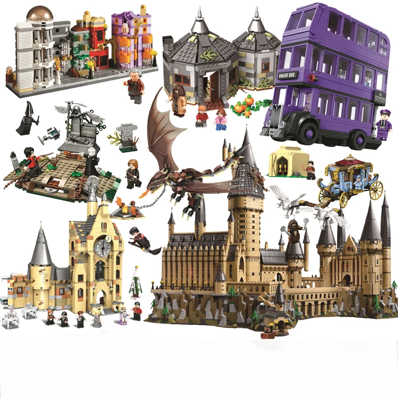 Castle Express Train Building Blocks House Bricks City Creator Compatible Legoinglys 75951 75955 75954 Toys For Children
Castle Express Train Building Blocks House Bricks City Creator Compatible Legoinglys 75951 75955 75954 Toys For Children