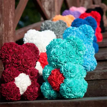 Preserved Flower Artificial Rose Bear Xmas Birthady Gift Party Wedding DIY Decor Valentines Day Girlfriend Gift Supplies 
Preserved Flower Artificial Rose Bear Xmas Birthady Gift Party Wedding DIY Decor Valentines Day Girlfriend Gift Supplies