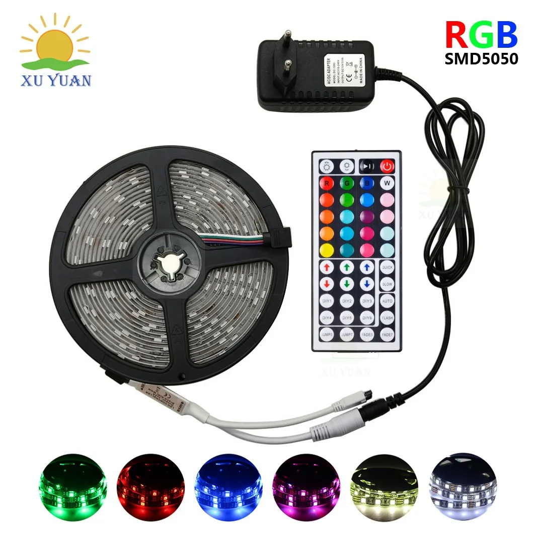 LED Strip 5050rgb Set Epoxy Waterproof Colorful Color Changing Soft Light 30 Lamp 44 Key Mini Controller
LED Strip 5050rgb Set Epoxy Waterproof Colorful Color Changing Soft Light 30 Lamp 44 Key Mini Controller