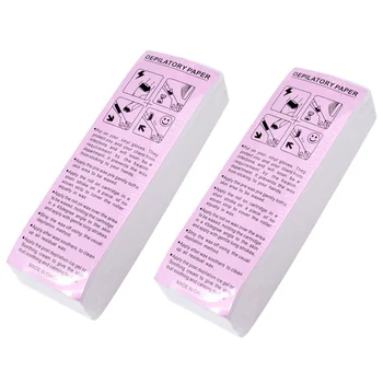2 Packs/200pcs Depilatory Paper Fast Hair Removal Tool Practical Hair Removal Paper for Adults Men Women
2 Packs/200pcs Depilatory Paper Fast Hair Removal Tool Practical Hair Removal Paper for Adults Men Women