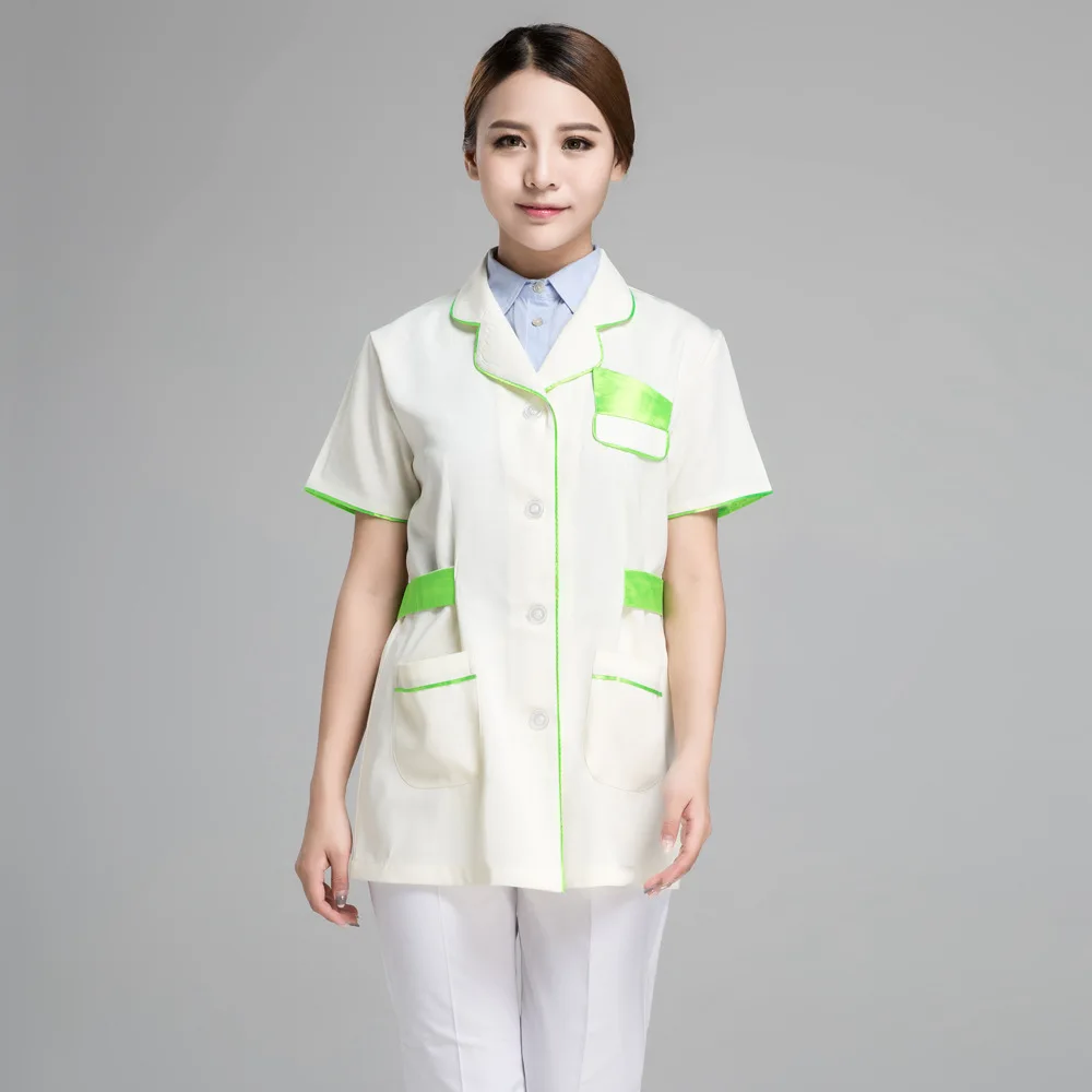 Labor Safety Nurse Doctor White Coat Technician Workwear Foot Bath Beauty Experiment Pharmacy Hospital Work Clothes Uniform Wome
Labor Safety Nurse Doctor White Coat Technician Workwear Foot Bath Beauty Experiment Pharmacy Hospital Work Clothes Uniform Wome
