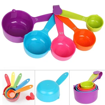 5pcs/set Measuring Spoons Colorful Plastic Measure Spoon Useful Sugar Cake Baking Spoon Kitchen Baking Measuring Tools 
5pcs/set Measuring Spoons Colorful Plastic Measure Spoon Useful Sugar Cake Baking Spoon Kitchen Baking Measuring Tools