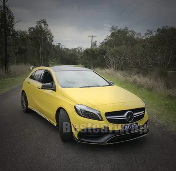 3M quality Satin yellow Vinyl Wrap Car wrap Covering with Air Bubble Free / initial Low tack glue PROTWRAPS 1.52x18m Roll
3M quality Satin yellow Vinyl Wrap Car wrap Covering with Air Bubble Free / initial Low tack glue PROTWRAPS 1.52x18m Roll
