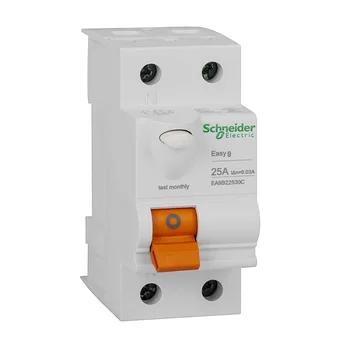 

Schneider EASY9B 230VAC 2P25A 40A 63A 30MA Leakage Circuit Breaker Protectio Switch Residual Current Operation Protection Device