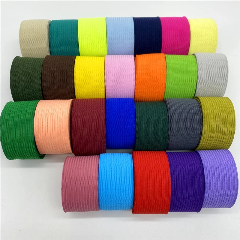 2yards/Lot 20mm 25mm High Elastic Sewing Band For Fiat Rubber Waist Stretch Rope Ribbon | Дом и сад