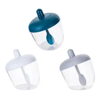 Storage Case Condiment Container With Spoon Kitchen Plastic Seasoning Box Spice Jars Salt Sugar Condiment Pot Space Saving
Storage Case Condiment Container With Spoon Kitchen Plastic Seasoning Box Spice Jars Salt Sugar Condiment Pot Space Saving