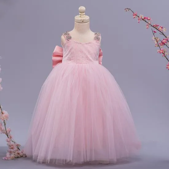 Baby Girl Pink Dress Birthday Party Gown Tutu Christening Princess Dress for Girls Summer Dresses Vestidos
Baby Girl Pink Dress Birthday Party Gown Tutu Christening Princess Dress for Girls Summer Dresses Vestidos