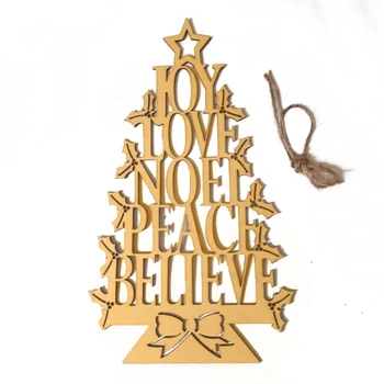 Wooden Christmas Tree Wood Letters Pendant Wall Door Xmas Tree Hanging Ornament DIY Crafts Festival Party Decoration
Wooden Christmas Tree Wood Letters Pendant Wall Door Xmas Tree Hanging Ornament DIY Crafts Festival Party Decoration