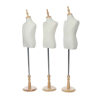 Well-crafted Linen Cloth Dress Cloth Mannequin Demountable Support Child Mannequin Model Stand for Tailors Garment Display 3Size
Well-crafted Linen Cloth Dress Cloth Mannequin Demountable Support Child Mannequin Model Stand for Tailors Garment Display 3Size