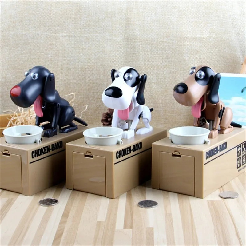 Automated Dog Steal Coin Bank Bank Money Saving Box Gift Cute Educational juguetes brinquedos toys for children
Automated Dog Steal Coin Bank Bank Money Saving Box Gift Cute Educational juguetes brinquedos toys for children