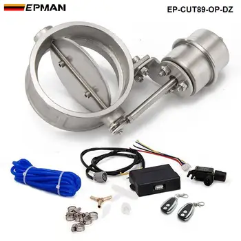 Exhaust Control Valve Set With Vacuum Actuator CUTOUT 89mm Pipe OPEN STYLE with Wireless Remote Controller EP-CUT89-OP-DZ
Exhaust Control Valve Set With Vacuum Actuator CUTOUT 89mm Pipe OPEN STYLE with Wireless Remote Controller EP-CUT89-OP-DZ