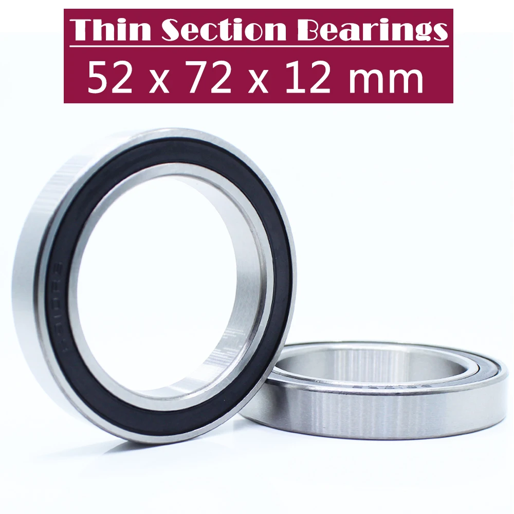

6910-2RS Bearing ( 5 PCS ) 50*72*12 mm Metric Thin Section 6910 2RS Ball Bearings 6910RS 61910 RS