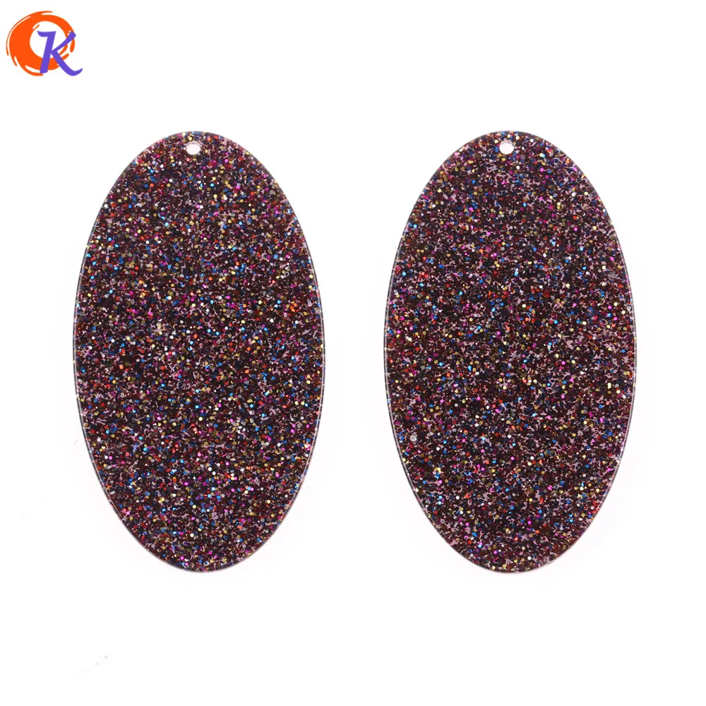 

Cordial Design 34x60MM 20Pcs Jewelry Accessories/Earring Findings/Hand Made/Acetic Acid OVal Shape Bead/Earrings Jewelry Making