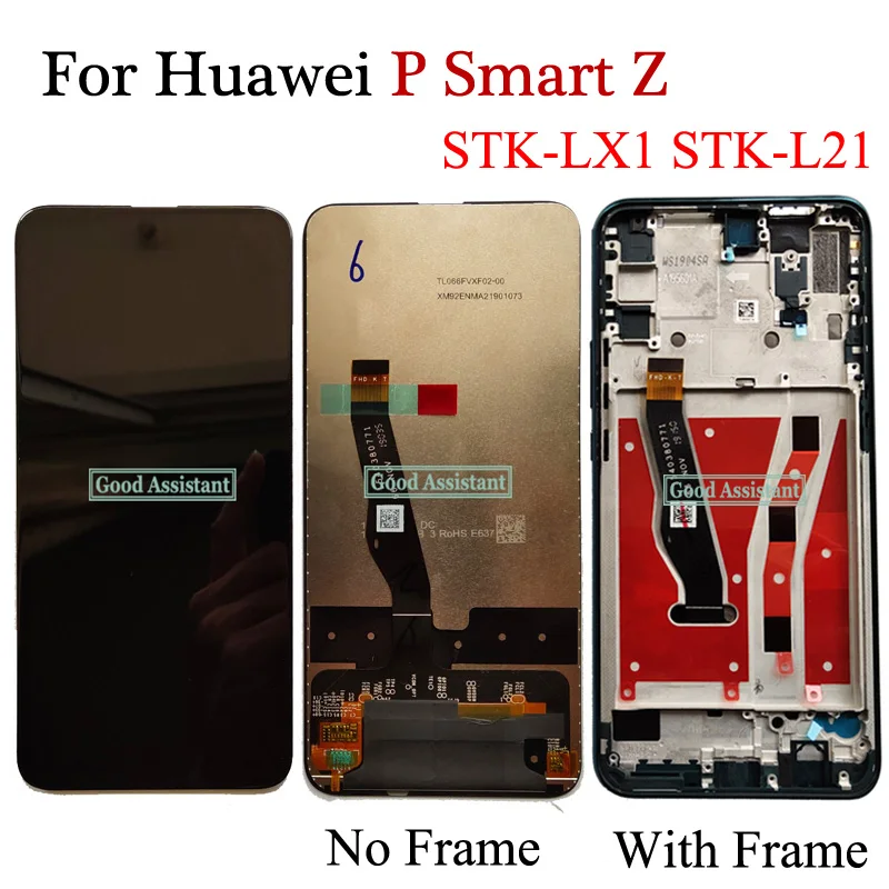 2019 новый оригинальный черный 6 59 дюймов для Huawei P Smart Z STK LX1 L21 ЖК дисплей сенсорный