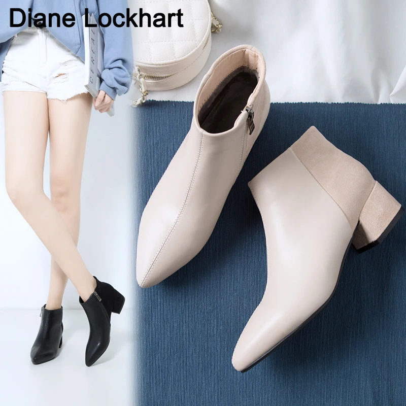 ankle boots for women low heel Short Boot Pointed Toe Chunky Heels Women's shoes Female Chelsea boots 2020 Autumn Winter 31 32
ankle boots for women low heel Short Boot Pointed Toe Chunky Heels Women's shoes Female Chelsea boots 2020 Autumn Winter 31 32