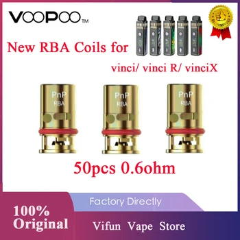 Up to 50pcs Orginal VOOPOO PnP RBA 0.6 ohm Coil for VINCI R / VINCI X Mod Pod System Kit 0.6ohm RBA Coil Head for VINCI Vape Kit
Up to 50pcs Orginal VOOPOO PnP RBA 0.6 ohm Coil for VINCI R / VINCI X Mod Pod System Kit 0.6ohm RBA Coil Head for VINCI Vape Kit