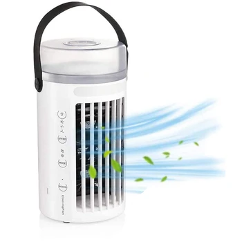 Mini Portable Air Conditioner Fan 4 in 1 Air Conditioner Fan Evaporative Coolers Purifier 3 Speeds Desktop Cooling Fan 
Mini Portable Air Conditioner Fan 4 in 1 Air Conditioner Fan Evaporative Coolers Purifier 3 Speeds Desktop Cooling Fan