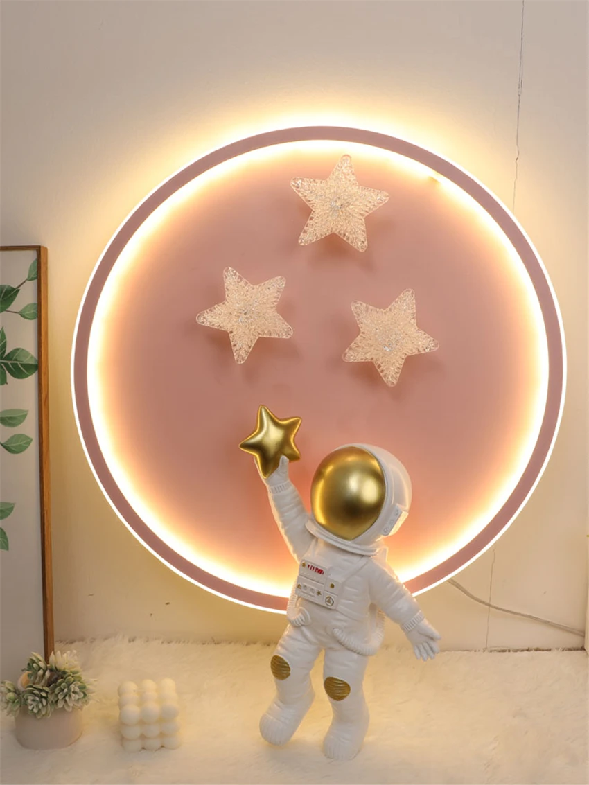 

Nordic Children's Room Space Cartoon Ceiling Lights Boy Girl Bedroom LED Lighting Kindergarten Study Modern Decor Ceiling Lamps