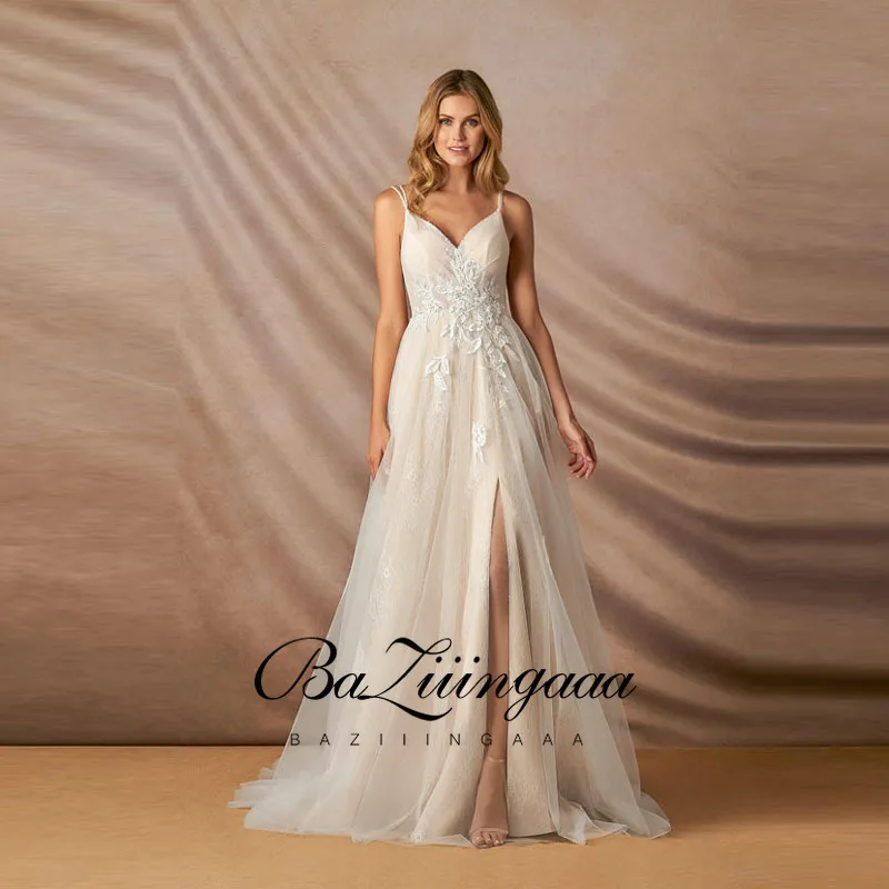 BAZIIINGAAA 2020 New Luxury Wedding Dress lace beaded plus size wedding dress accept tailor-made
BAZIIINGAAA 2020 New Luxury Wedding Dress lace beaded plus size wedding dress accept tailor-made