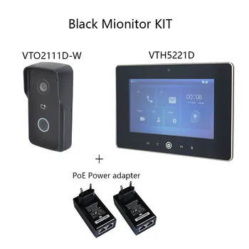 DH Multi-Language Video intercom KIT Include VTO2111D-W & VTH5221D & PoE Power adapter,SIP firmware version
DH Multi-Language Video intercom KIT Include VTO2111D-W & VTH5221D & PoE Power adapter,SIP firmware version