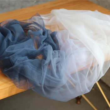 Blue white Gradient Soft Mesh Tulle Lace Fabric DIY Sewing scarf veil Skirt Dress Wedding Party Decor designer fabric
Blue white Gradient Soft Mesh Tulle Lace Fabric DIY Sewing scarf veil Skirt Dress Wedding Party Decor designer fabric