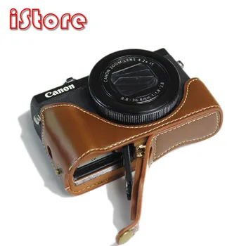 PROTECTOR For Canon PowerShot G7 X Mark III PU Artificial leather Material Camera Base Fuselage protection Shell 
PROTECTOR For Canon PowerShot G7 X Mark III PU Artificial leather Material Camera Base Fuselage protection Shell