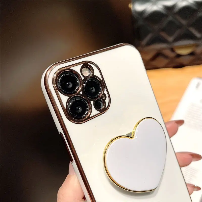 Luxury Silicone Case For iphone With Holder