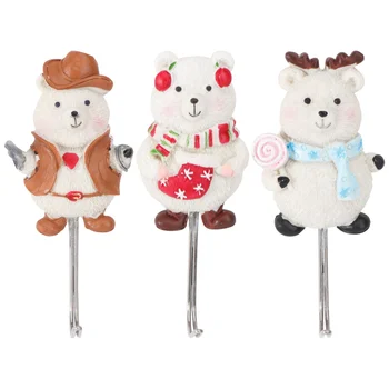 3pcs Durable Useful Wall Mounted Kitchen Hooks Curtain Hooks for Hotel Home Back Door
3pcs Durable Useful Wall Mounted Kitchen Hooks Curtain Hooks for Hotel Home Back Door