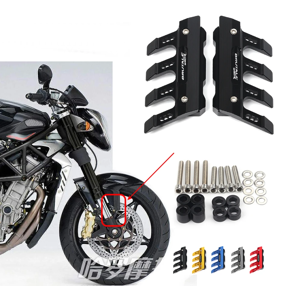 For MV Agusta brutale 990R brutale 920 Motorcycle CNC Accessories Mudguard Side Protection Block Front Fender Anti-Fall Slider
For MV Agusta brutale 990R brutale 920 Motorcycle CNC Accessories Mudguard Side Protection Block Front Fender Anti-Fall Slider