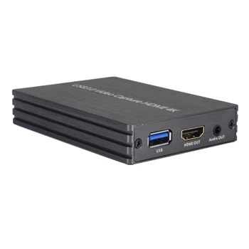 4K Video Recording Box, HDMI to USB3.0 Video Capture, Compatible with Windows, Linux, OS X
4K Video Recording Box, HDMI to USB3.0 Video Capture, Compatible with Windows, Linux, OS X