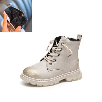 boy's and girl's shoes Martin boots new fall and winter leather boots 2019 pure color children's short boots big cotton boots
boy's and girl's shoes Martin boots new fall and winter leather boots 2019 pure color children's short boots big cotton boots