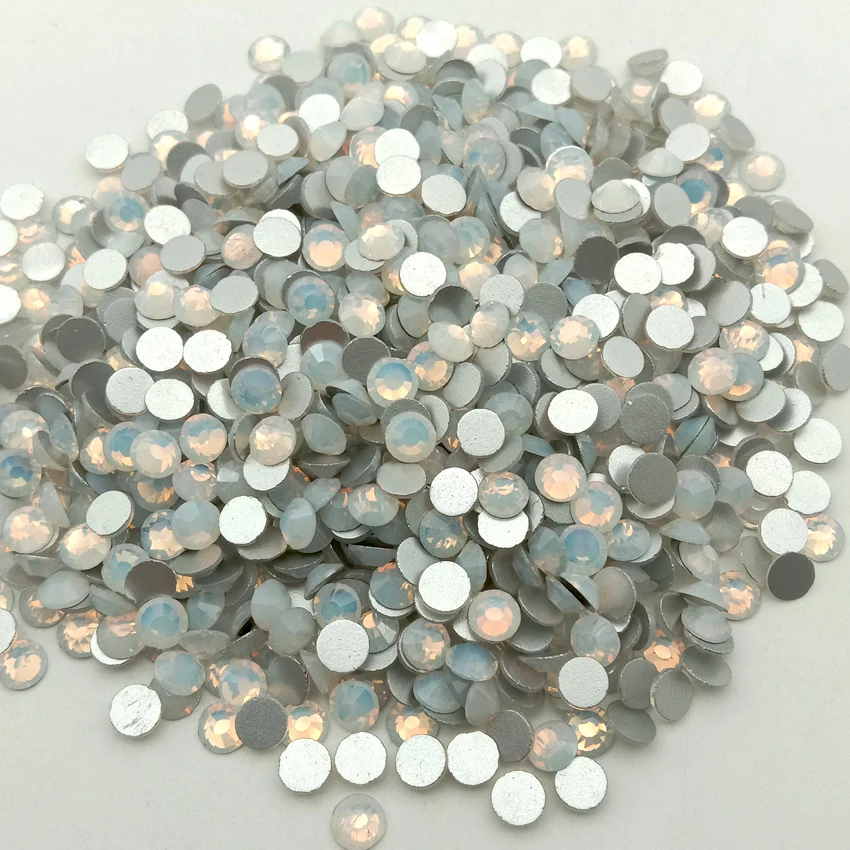 SS3-SS30 White Opal Non Hot Fix Rhinestone Flat Back Nail Art Decorations Crystal Glass Strass Glue On For Garment
SS3-SS30 White Opal Non Hot Fix Rhinestone Flat Back Nail Art Decorations Crystal Glass Strass Glue On For Garment