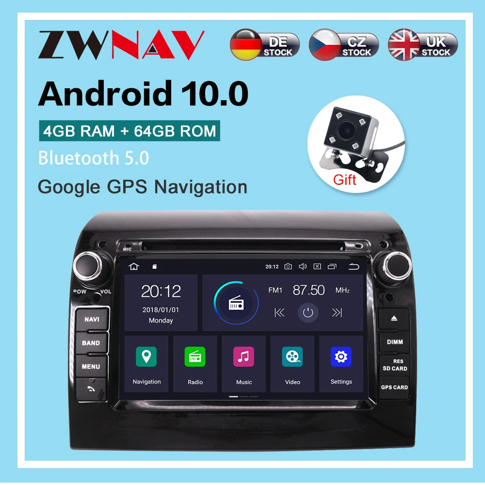 Android 10.0 4+64G Car Radio player GPS Navigation FOR Ducato 2008-2015 car gps Multimedia Player Radio stereo head unit dsp isp
Android 10.0 4+64G Car Radio player GPS Navigation FOR Ducato 2008-2015 car gps Multimedia Player Radio stereo head unit dsp isp