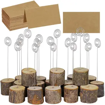 5pcs Wooden Stump Name Place Card Stand Rack Table Number Menu Card Clip Photo Memo Holder Wedding Home Party Supplies Art Decor
5pcs Wooden Stump Name Place Card Stand Rack Table Number Menu Card Clip Photo Memo Holder Wedding Home Party Supplies Art Decor