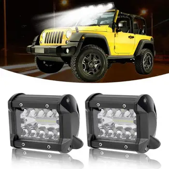 2PCS 4" 60W Upgraded LED Work Light Bar Highlight Spotlights Suv Overhead Lights Auto Accessories
2PCS 4" 60W Upgraded LED Work Light Bar Highlight Spotlights Suv Overhead Lights Auto Accessories