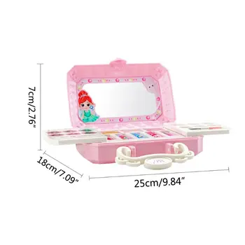 Square Girl Beauty Carrying Box Toy with Mirror Pink Children Beauty Girls Case
Square Girl Beauty Carrying Box Toy with Mirror Pink Children Beauty Girls Case