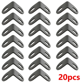 20Pcs Right Angle Bracket Corner Brace Stainless Steel L Shape Furniture Joint Corner Brackets 19 * 19 * 15mm
20Pcs Right Angle Bracket Corner Brace Stainless Steel L Shape Furniture Joint Corner Brackets 19 * 19 * 15mm