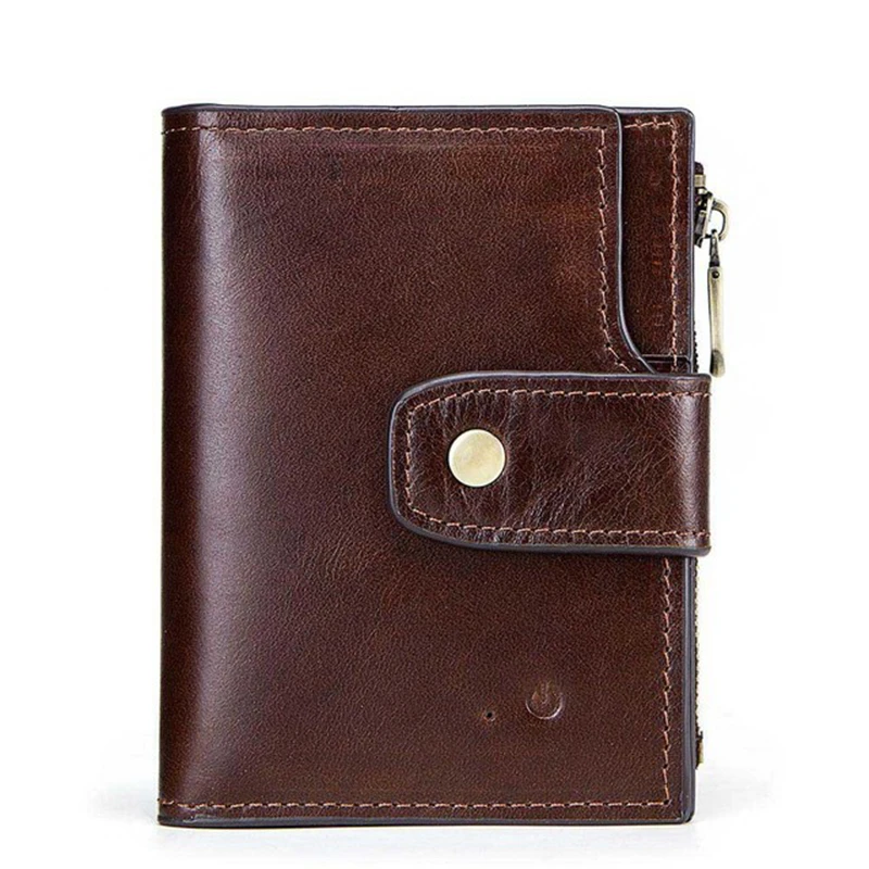 Smart Bluetooth Anti-lost Men's Wallet RFID Blocking Alarm GPS Map Multi Function Genuine Leather Leisure Wallets Coin Purse
Smart Bluetooth Anti-lost Men's Wallet RFID Blocking Alarm GPS Map Multi Function Genuine Leather Leisure Wallets Coin Purse