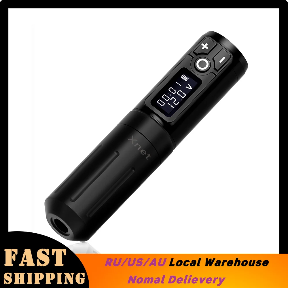 XNET LED Digital Display Tattoo Machine Pen Japan Coreless Motor Wireless Power 1950MAh Battery Mute for Beginners Tattoo Artist
XNET LED Digital Display Tattoo Machine Pen Japan Coreless Motor Wireless Power 1950MAh Battery Mute for Beginners Tattoo Artist