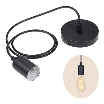 1M Pendant Light Ceiling Wall Lamp E27 Base Socket Holder Retro Vintage Style for Bedroom Dining Hall Restaurant Home Decoration
1M Pendant Light Ceiling Wall Lamp E27 Base Socket Holder Retro Vintage Style for Bedroom Dining Hall Restaurant Home Decoration