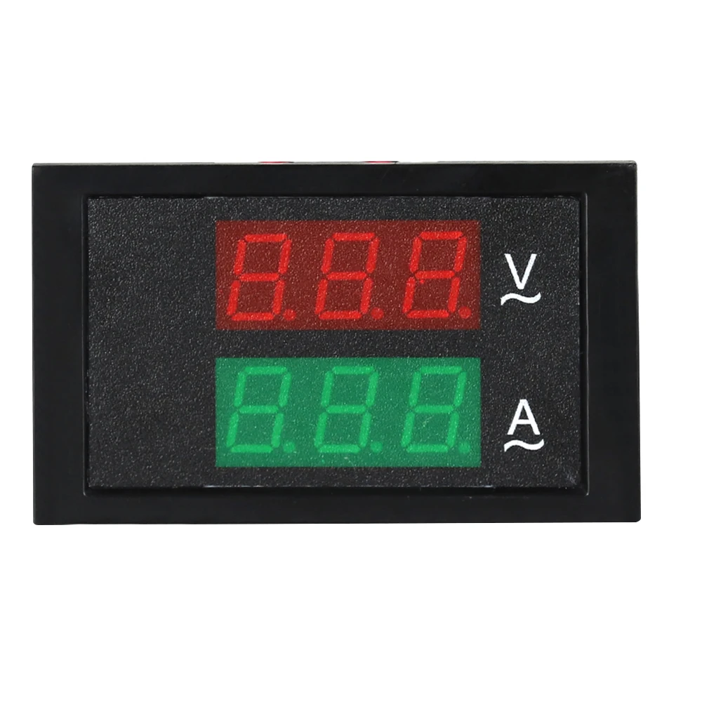 

Digital LED Voltage Meter Ammeter Voltmeter with Current Transformer AC80-300V 0-100.0A Dual Display