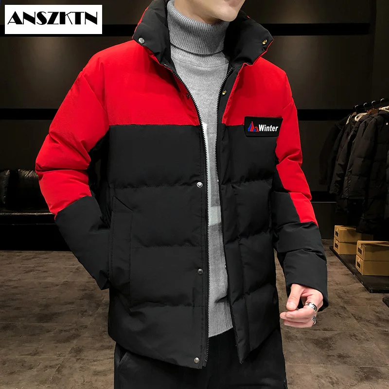 High Quality Men Jacket Slim Fit Male Jacket New Mens Cotton Coat Man Jackets Zipper Warm Cotton-Padded Coat Jacket Male Clothes 
High Quality Men Jacket Slim Fit Male Jacket New Mens Cotton Coat Man Jackets Zipper Warm Cotton-Padded Coat Jacket Male Clothes