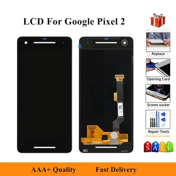 AAA Original Tested OLED For 5.0" HTC Google Pixel 2 LCD Display Touch Screen Digitizer Assembly Pixel2 Screen Replacement
AAA Original Tested OLED For 5.0" HTC Google Pixel 2 LCD Display Touch Screen Digitizer Assembly Pixel2 Screen Replacement